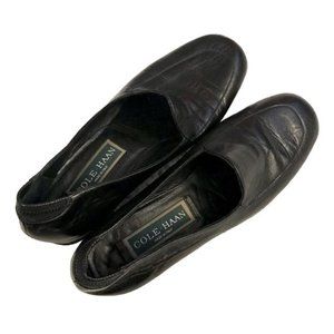 Cole Haan Black Leather Loafers Size 6.5 B